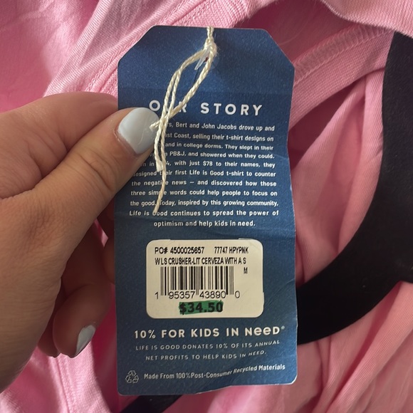 Life is good long sleeve - Picture 2 of 2